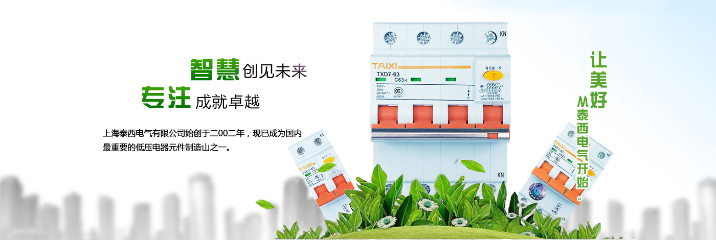 TXD7斷路器產(chǎn)品的2P漏電開(kāi)關(guān)只有2個(gè)模數(shù)化寬度！